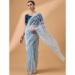 Picture of Amazing Chiffon & Net & Organza Lavender Saree