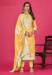 Picture of Beautiful Satin Sandy Brown Straight Cut Salwar Kameez