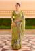 Picture of Resplendent Silk Dark Khaki Saree