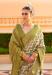 Picture of Resplendent Silk Dark Khaki Saree