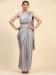 Picture of Graceful Chiffon Grey Saree