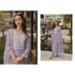 Picture of Appealing Organza Dark Grey Readymade Salwar Kameez