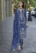 Picture of Organza Dark Slate Blue Readymade Salwar Kameez