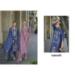 Picture of Organza Dark Slate Blue Readymade Salwar Kameez