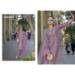 Picture of Comely Organza Rosy Brown Readymade Salwar Kameez