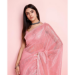 Picture of Lovely Net Pale Violet Red Saree