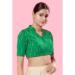 Picture of Splendid Cotton Sea Green Designer Blouse