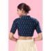 Picture of Comely Cotton Midnight Blue Designer Blouse