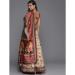 Picture of Delightful Silk Maroon Lehenga Choli