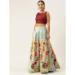 Picture of Pleasing Silk Maroon Lehenga Choli