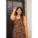 Picture of Splendid Rayon Brown Readymade Gown