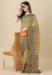 Picture of Superb Linen Dark Khaki Saree