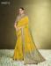 Picture of Nice Satin & Silk Golden Rod Saree