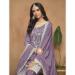 Picture of Splendid Chiffon Dim Gray Straight Cut Salwar Kameez