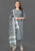 Picture of Comely Cotton Slate Grey Readymade Salwar Kameez