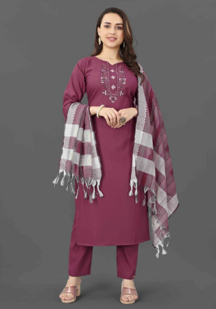 Picture of Pretty Cotton Sienna Readymade Salwar Kameez