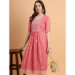 Picture of Beautiful Georgette Pale Violet Red Kurtis & Tunic