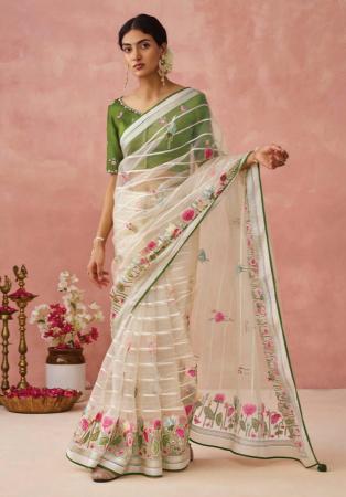 Picture of Resplendent Brasso Tan Saree