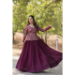 Picture of Sublime Chiffon Saddle Brown Readymade Lehenga Choli