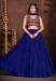 Picture of Beauteous Crepe Midnight Blue Lehenga Choli