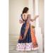 Picture of Cotton & Georgette Dark Slate Blue Lehenga Choli