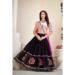 Picture of Ideal Cotton & Georgette Black Lehenga Choli