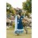 Picture of Nice Georgette Navy Blue Readymade Salwar Kameez