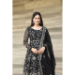 Picture of Sightly Georgette Black Readymade Salwar Kameez