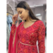 Picture of Georgette Light Coral Readymade Salwar Kameez