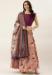 Picture of Marvelous Silk Dark Grey Lehenga Choli