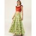 Picture of Comely Silk Pale Golden Rod Lehenga Choli