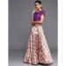 Picture of Amazing Silk Plum Lehenga Choli