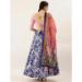 Picture of Alluring Silk Rosy Brown Lehenga Choli