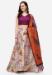 Picture of Classy Silk Dark Salmon Lehenga Choli