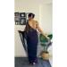 Picture of Lovely Georgette Black Saree