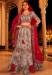 Picture of Good Looking Satin Dim Gray Lehenga Choli