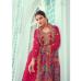 Picture of Georgette Light Coral Straight Cut Salwar Kameez