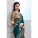 Picture of Marvelous Silk Teal Saree