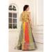 Picture of Appealing Georgette & Silk Crimson Lehenga Choli