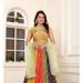 Picture of Appealing Georgette & Silk Crimson Lehenga Choli