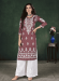 Picture of Fascinating Chiffon Dim Gray Kurtis & Tunic