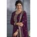 Picture of Resplendent Silk Purple Straight Cut Salwar Kameez