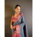 Picture of Sightly Silk Cadet Blue Saree