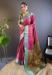 Picture of Exquisite Silk Light Coral Saree