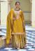 Picture of Chiffon Dark Golden Rod Readymade Salwar Kameez