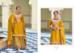 Picture of Chiffon Dark Golden Rod Readymade Salwar Kameez