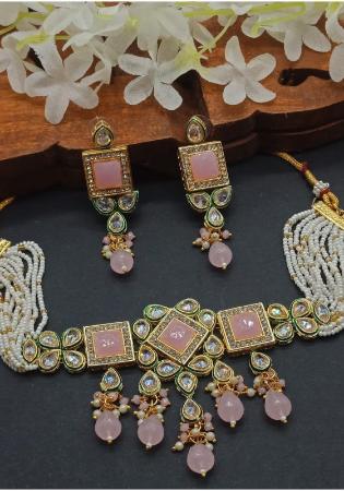 Picture of Excellent Rosy Brown Necklace Set