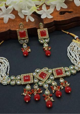 Picture of Comely Crimson Necklace Set