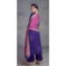 Picture of Chiffon & Silk Purple Readymade Salwar Kameez