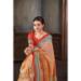 Picture of Delightful Silk Tan Saree